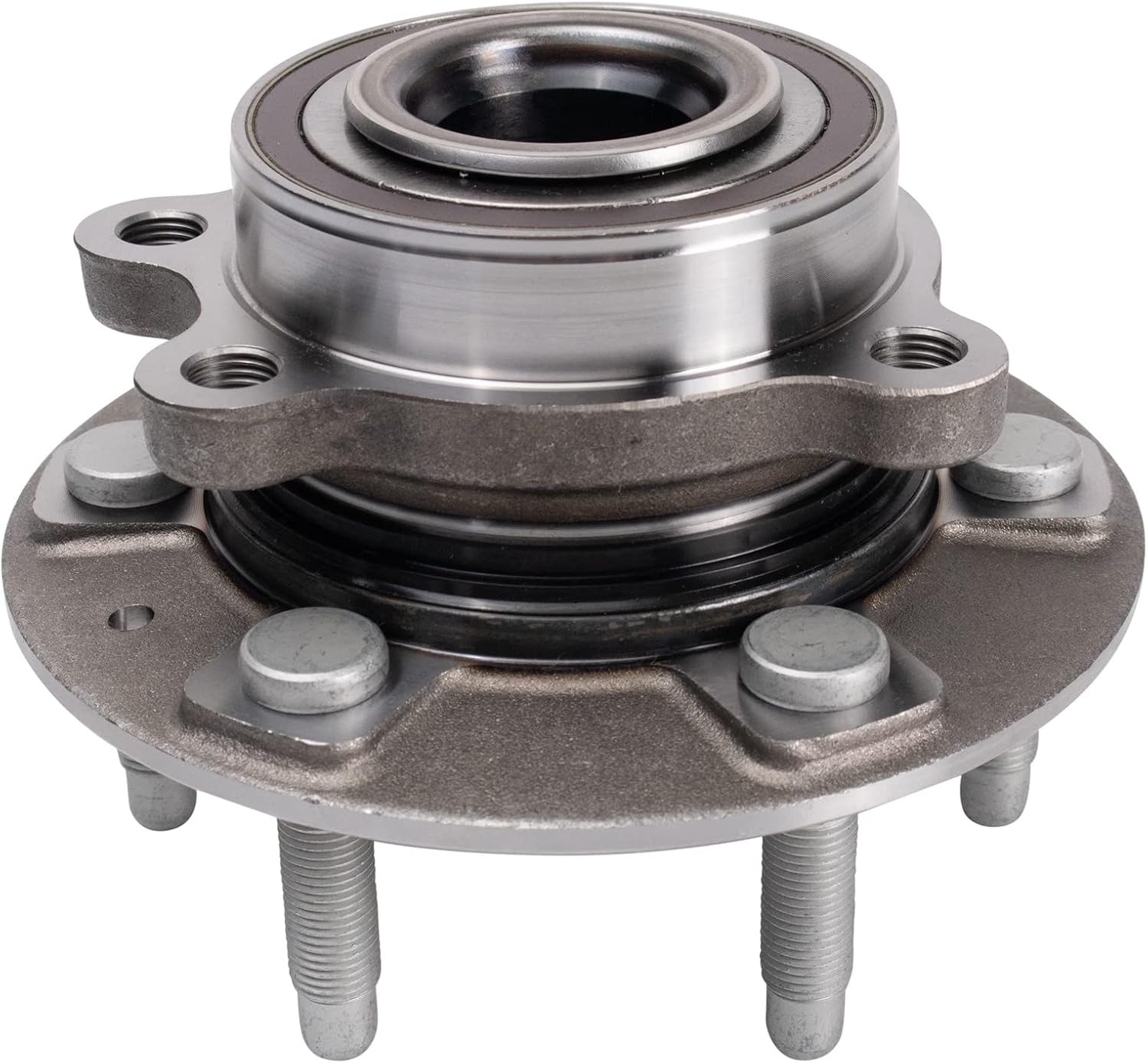 TRQ Front Wheel Bearing and Hub Assembly Set 2 Piece Compatible with 19-23 Chevrolet Silverado 1500 4WD 21-23 Tahoe 4WD 19-23 GMC Sierra 1500 4WD 21-23 Cadillac Escalade 4WD 21-23 Escalade ESV 4WD
