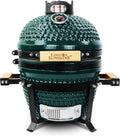 London Sunshine Ceramic Charcoal BBQ Kamado Griller - Portable Tabletop The Cadet Series Smoker
