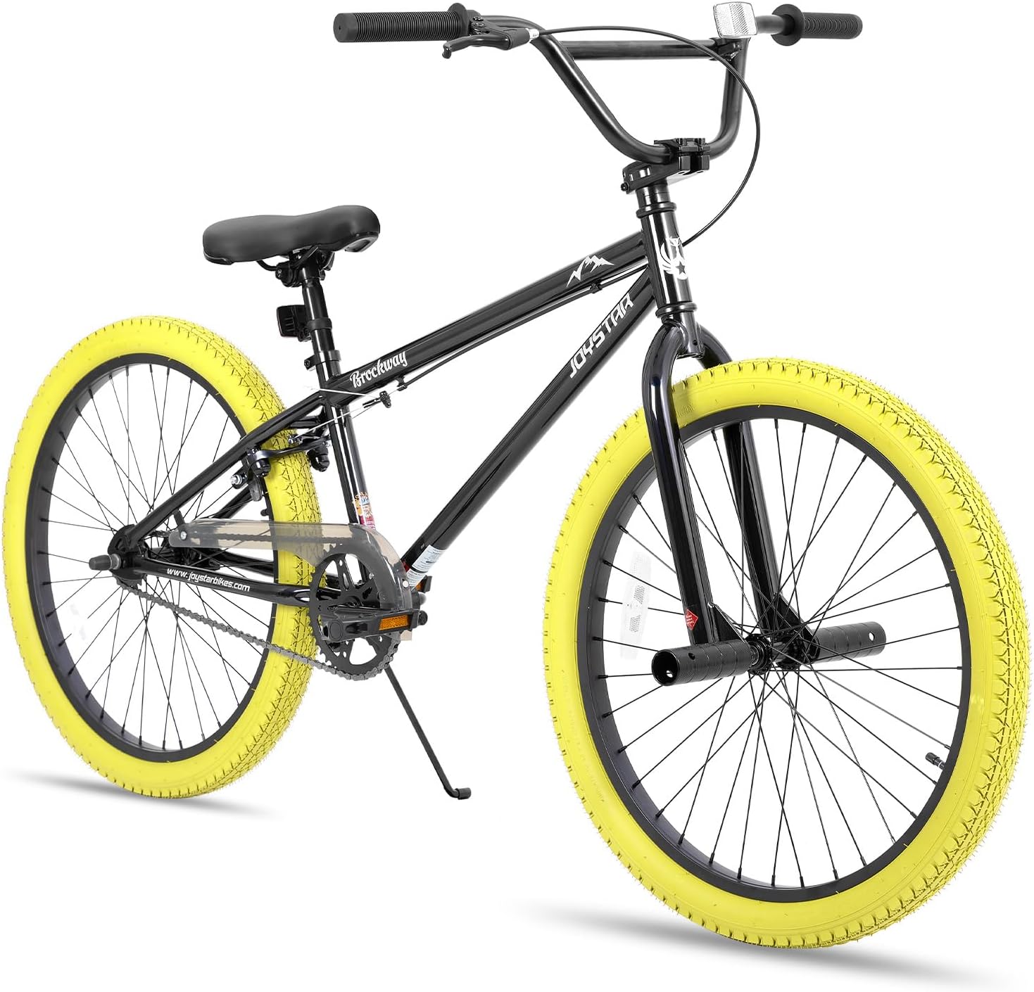 JOYSTAR Brockway Freestyle Kids BMX Bikes 20' 24' Kids Bicycles for 6-14 Years Old Boys Girls and Beginner-Level Riders 2 Pegs Multiple Colors