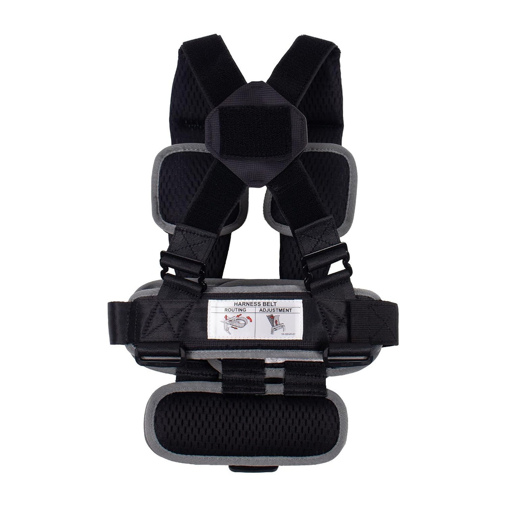 RideSafer Gen 5 - Extra Small (XS) Black, Lightweight, Compact, Portable Car Seat, 2+ years; 26.5–40 lb - Perfect for Travel and Everyday Child Safety
