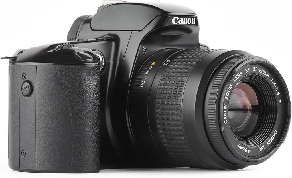 Canon EOS Rebel X 35MM SLR Film Camera w/Canon EF Auto Focusing AF Lens. Compatible with Color and B&W Film. Manual and Auto Shutter Settings are Available. (Renewed)