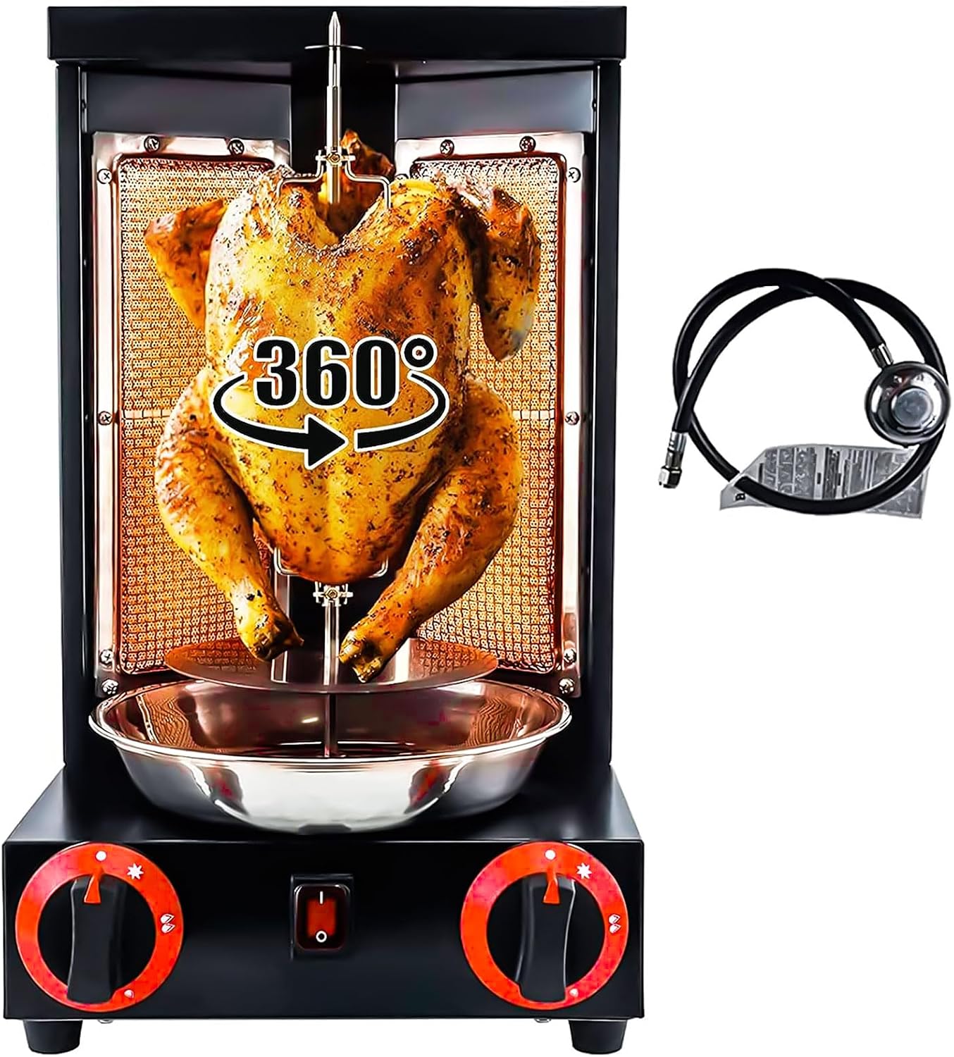 Vertical Rotisserie Shawarma Machine, Sharma Machine, Trompo Para Tacos Al Pastor rotating grill, Shawarma Grill, Rotisserie Oven, Rostizador De Pollo Giratorio, Chicken Rotisserie Machine