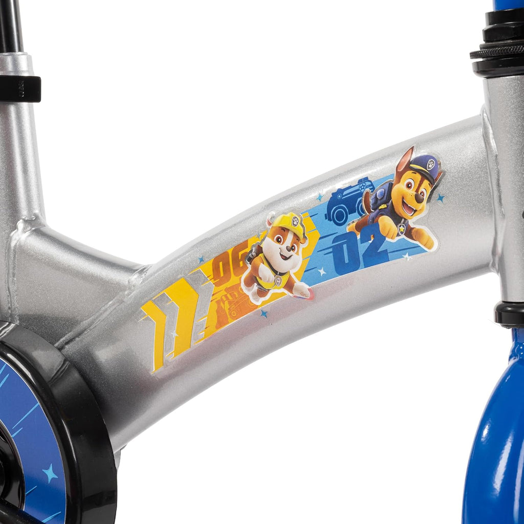 Huffy Paw Patrol Kids' Bikes, Sizes 12/16 Inch, Beginner Rider, Multiple Designs and Color Options Available, Removable Training Wheels Included, Fun Paw Patrol Graphics