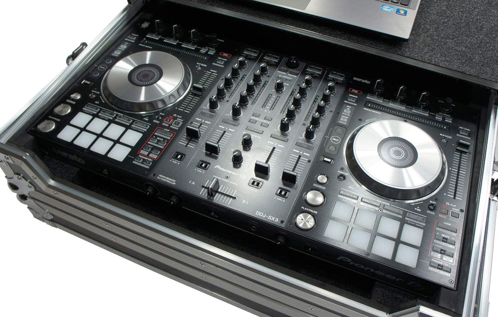 Harmony Audio HCDDJSXLT Flight Glide Laptop Stand Tray DJ Custom Case Compatible with Pioneer DDJ-SX