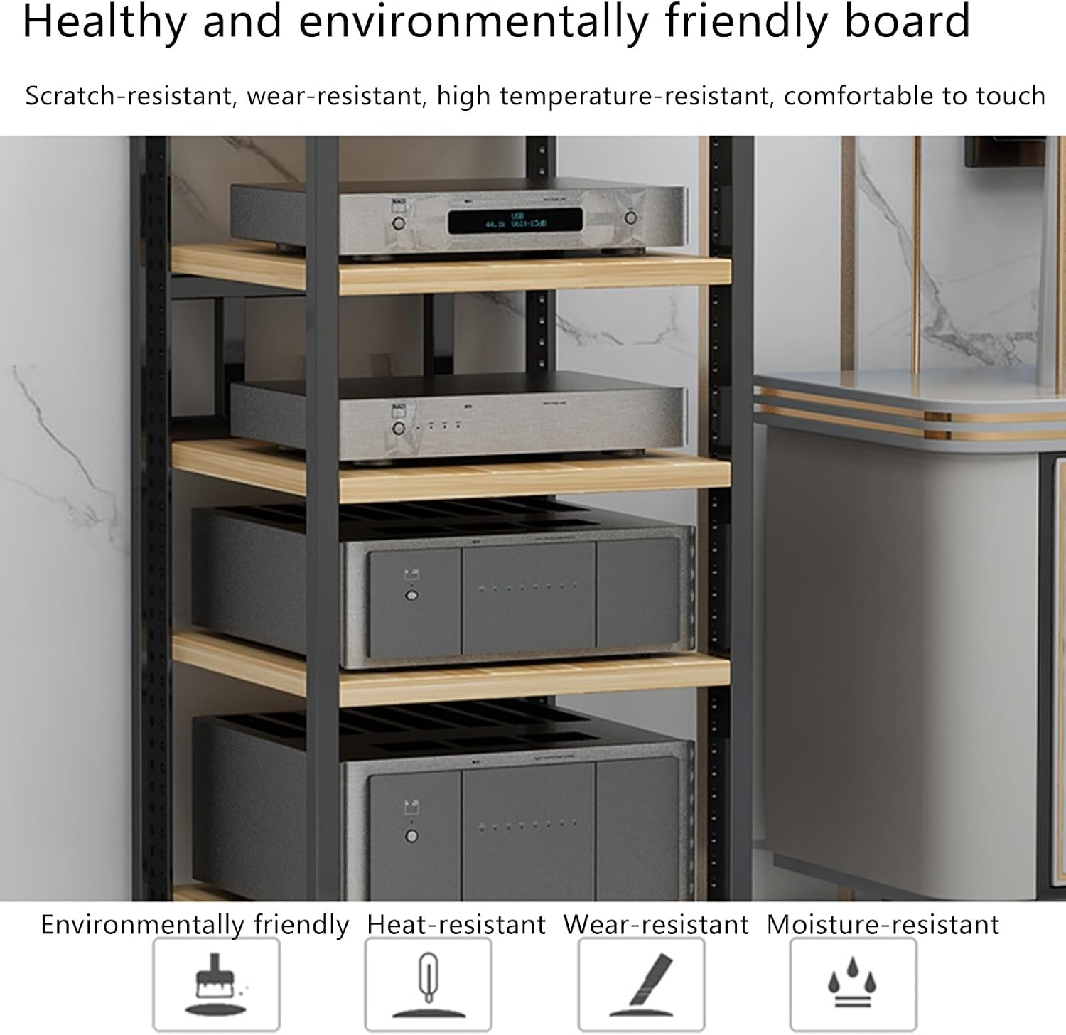 Stereo racks and stands,media rack,hifi rack,audio rack,audio rack cabinet,stereo rack,audio cabinet,audio-video shelving,av media stand,Stereo cabinet,stereo stand,audio stand,av cabinet,av rack(Blac