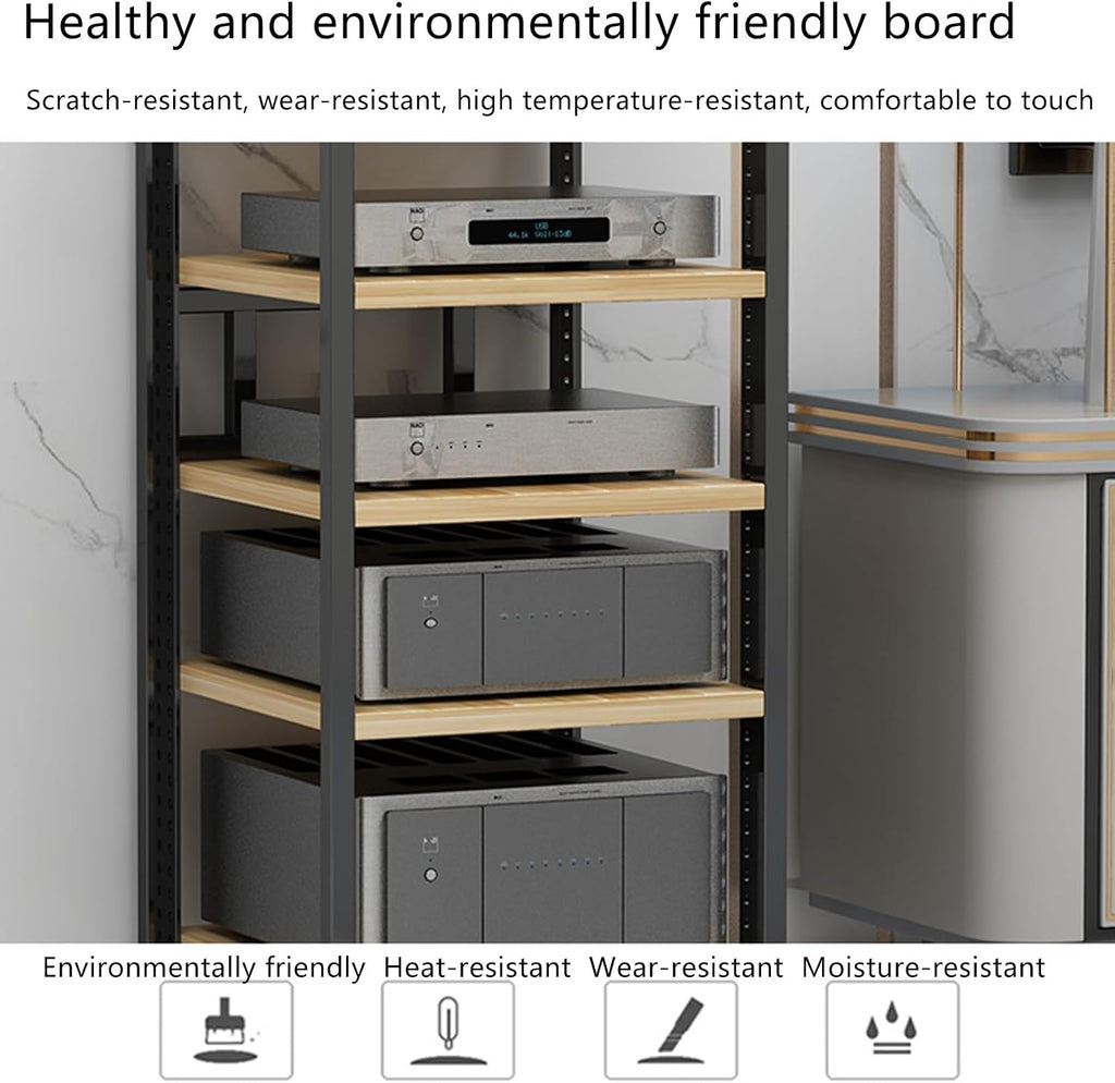 Stereo racks and stands,media rack,hifi rack,audio rack,audio rack cabinet,stereo rack,audio cabinet,audio-video shelving,av media stand,Stereo cabinet,stereo stand,audio stand,av cabinet,av rack(Blac