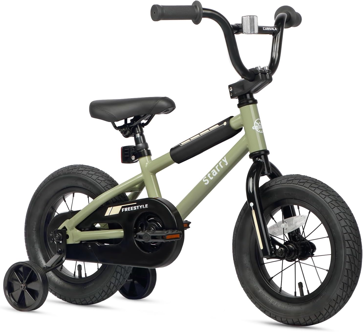cubsala 12 14 16 18 Inch Kids Bike BMX Style Bicycle with Training Wheels Coaster Brake for 2-10 Years Old Toddlers Boys Girls Multiple Colors