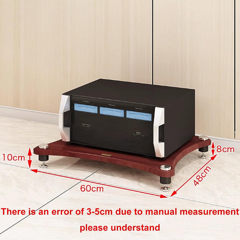 Audio Rack Stand - Heavy Duty Media Storage Tower for Audio Equipment, 2 Layers