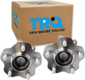 TRQ Rear Wheel Bearing and Hub Assembly Set 2 Piece Compatible with 14-19 Infiniti QX60 All Wheel Drive 2013 JX35 All Wheel Drive 15-19 Nissan Murano All Wheel Drive 13-19 Pathfinder 4 Wheel Drive