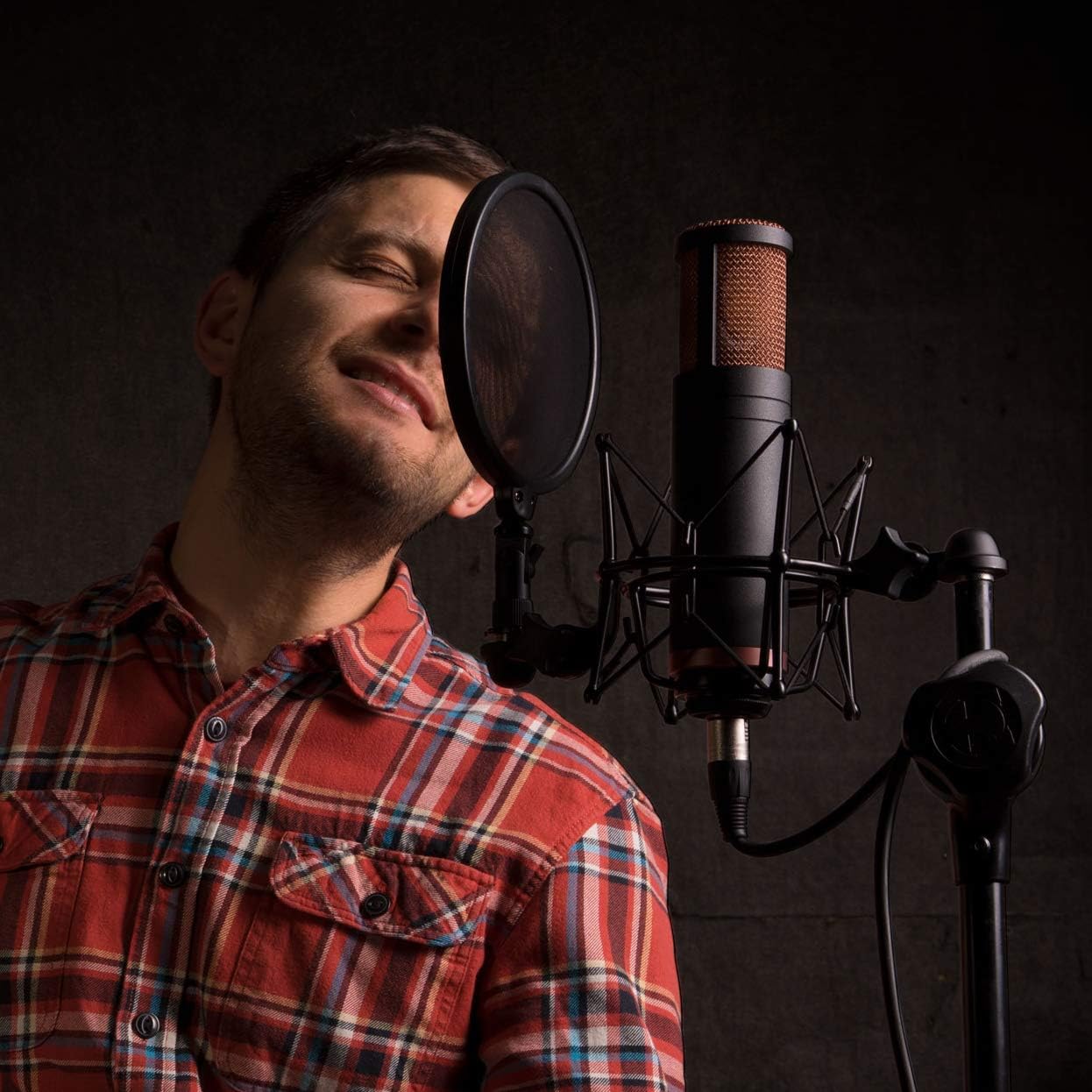 Antelope Audio Edge Duo Double Membrane Condenser Microphone — USB/XLR Mic Compatible w/PC — Professional Studio Microphone for Singing, Podcasting, Gaming, Recording, Streaming, Instruments & Vocals