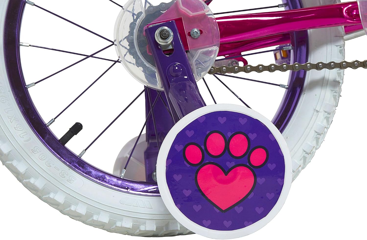 Dynacraft Barbie 12, 16, 18-inch Girls' Bike for Kids Ages 3-9 Years - Fun and Stylish Design, Sturdy and Durable, Perfect for Kids Learning to Ride, Easy to Assemble, Ideal for Young Riders