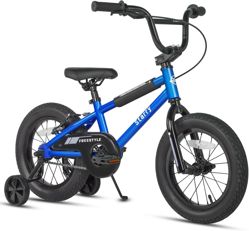 cubsala 12 14 16 18 Inch Kids Bike BMX Style Bicycle with Training Wheels Coaster Brake for 2-10 Years Old Toddlers Boys Girls Multiple Colors