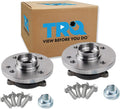 TRQ Front Left and Right Wheel Bearing and Hub Assembly Set 2 Piece Compatible with 2007-2013 Mini Cooper 2014-2015 Cooper Coupe 2014-2015 Cooper Convertible