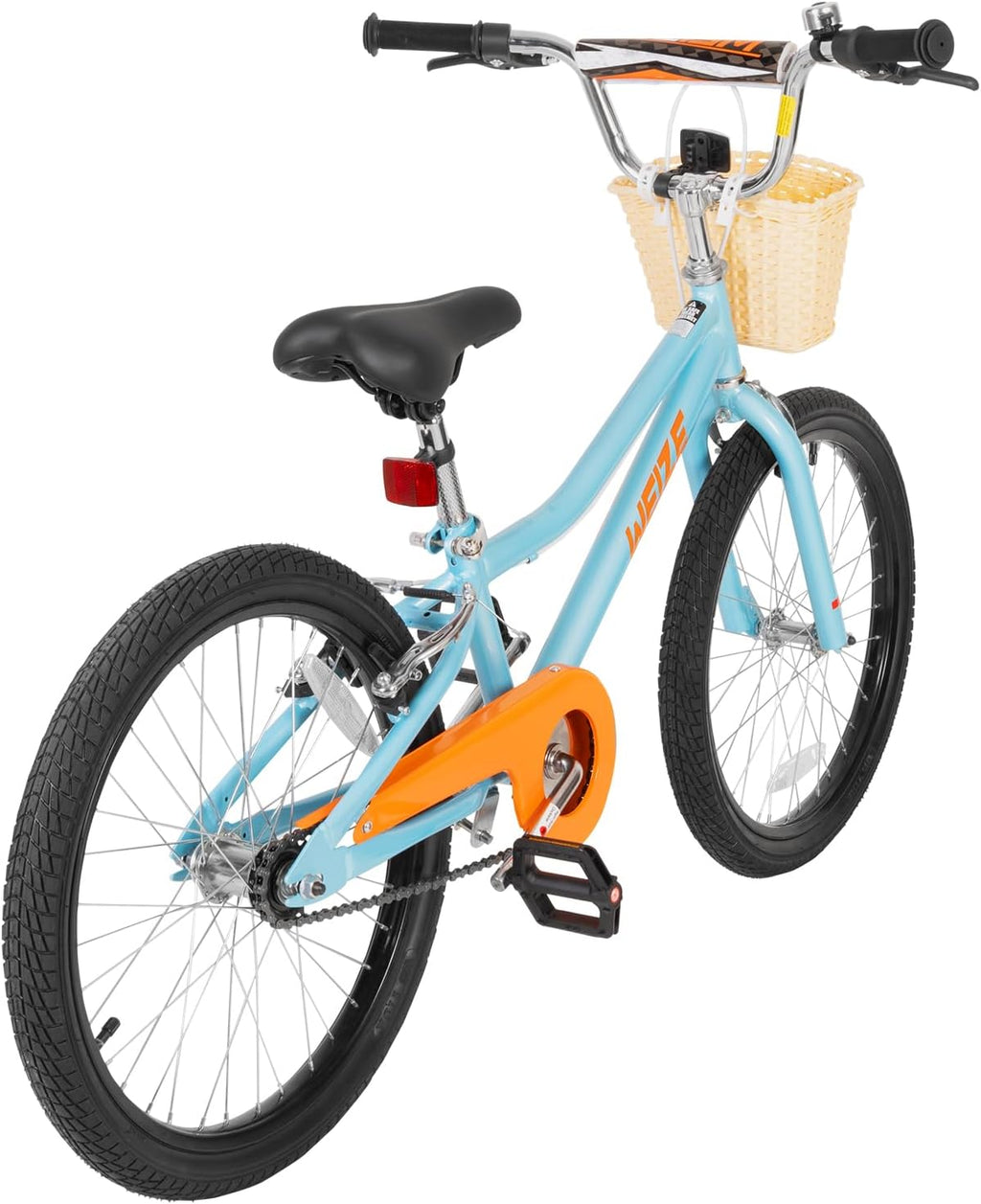 WEIZE Kids Bike, Children Bicycle for Boys & Girls Ages 4-12 Years Old, Rider Height 41-62 Inch, Adjustable Seat & Handlebars, Coaster Brake, Multiple Color Options