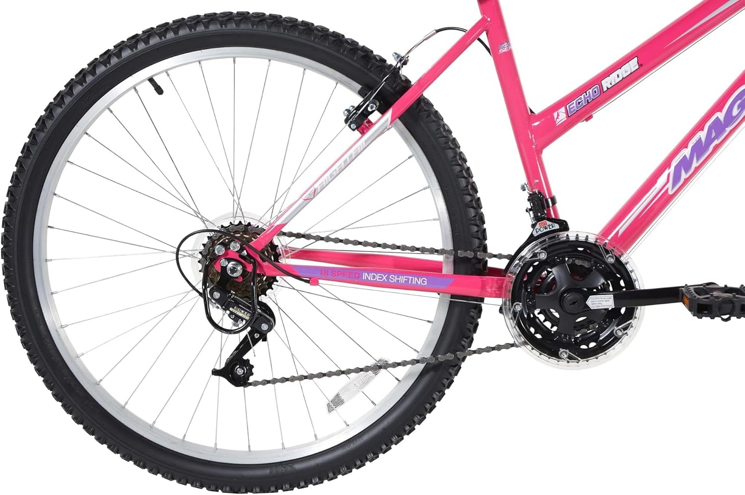 Dynacraft Magna Echo Ridge Mountain Bike – Rugged and Durable Design, Perfect for Teens and Adults Learning to Ride, Sturdy and Easy to Assemble, Ideal for Adventurers