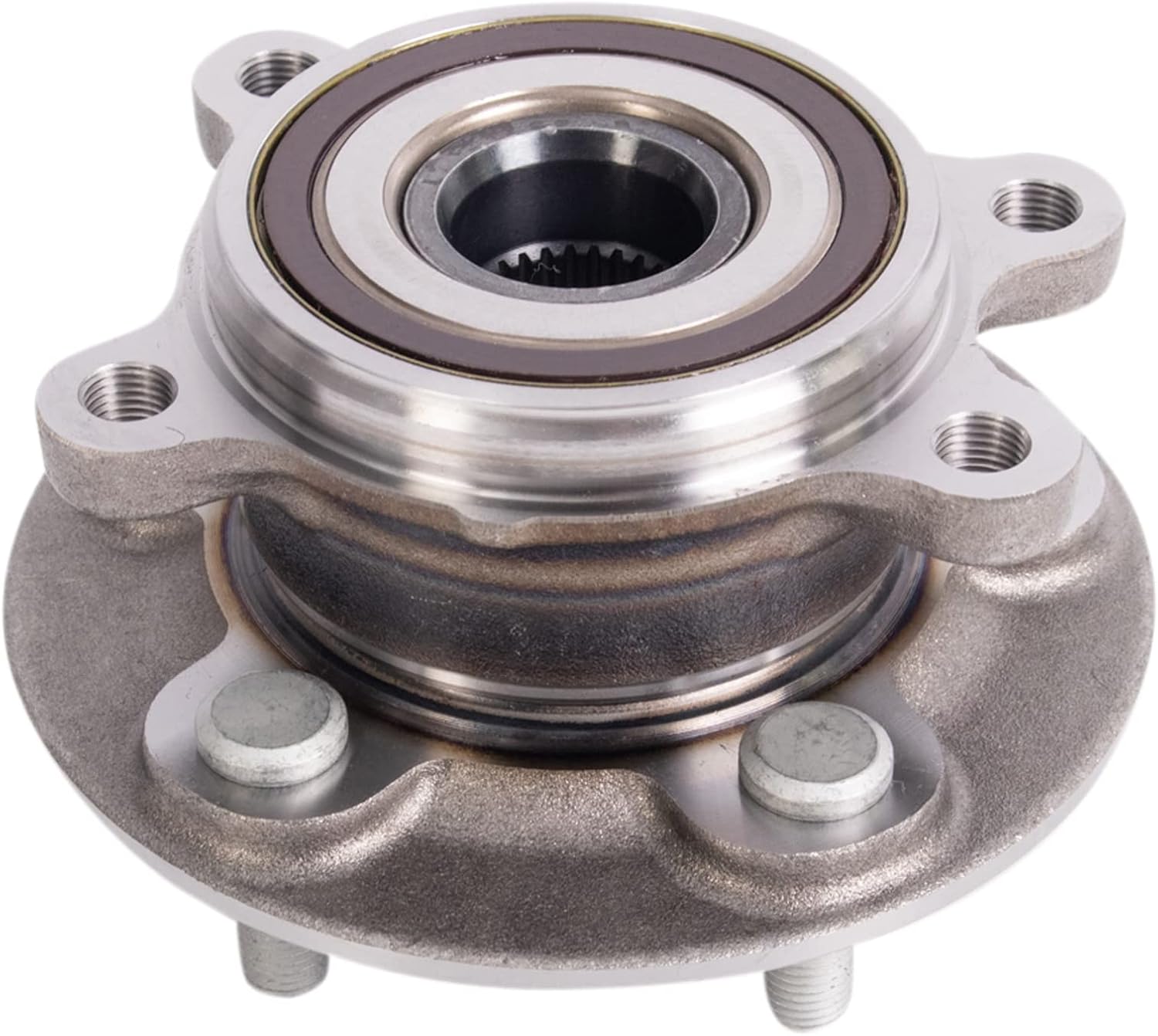 TRQ Front Left and Right Wheel Bearing and Hub Assembly Set 2 Piece Compatible with 2019-2023 Toyota RAV4 Limited Hybrid XLE XSE LE