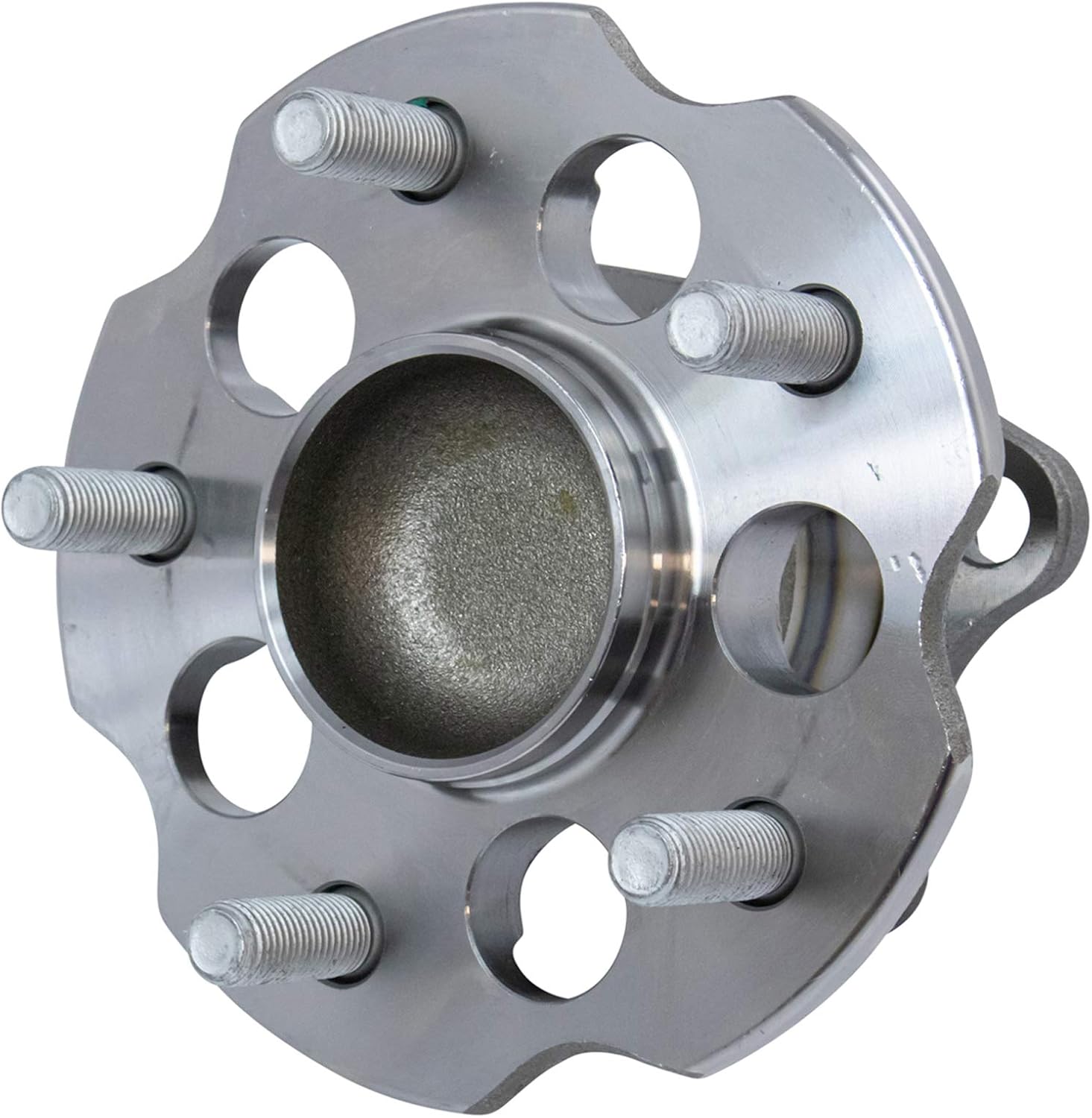 TRQ 2 Piece Wheel Bearing & Hub Assembly Set Compatible with 2012-2017 Toyota Prius V