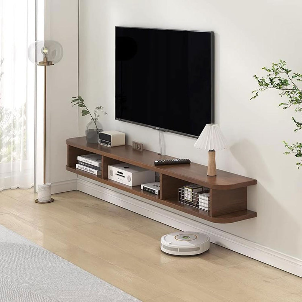 Wall Shelf Wall mounted TV Cabinet Floating Shelf TV Console Audio-visual Equipment Shelves Office Storage Cabinet Book Shelf Gaming Shelf Entertainment Unit TV Stand Wall Mount Corner Shelves