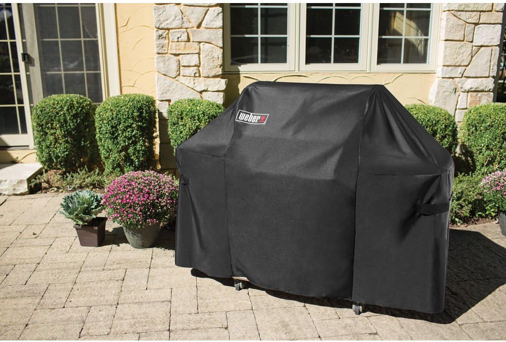 Weber Grill Cover with Storage Bag For Genesis Gas Grills, 44'' X 60''