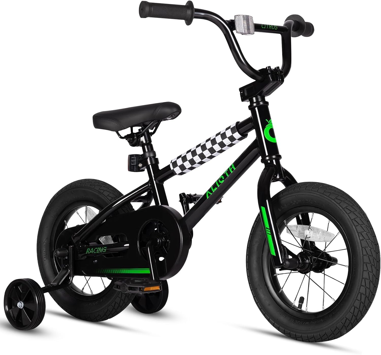 vollsch BMX Style 12 14 16 Inch Kids Bike Training Wheels 20'' Bicycle with Kickstand for 2-14 Years Old Toddlers Boys Girls Coaster Brake Multiple Colors