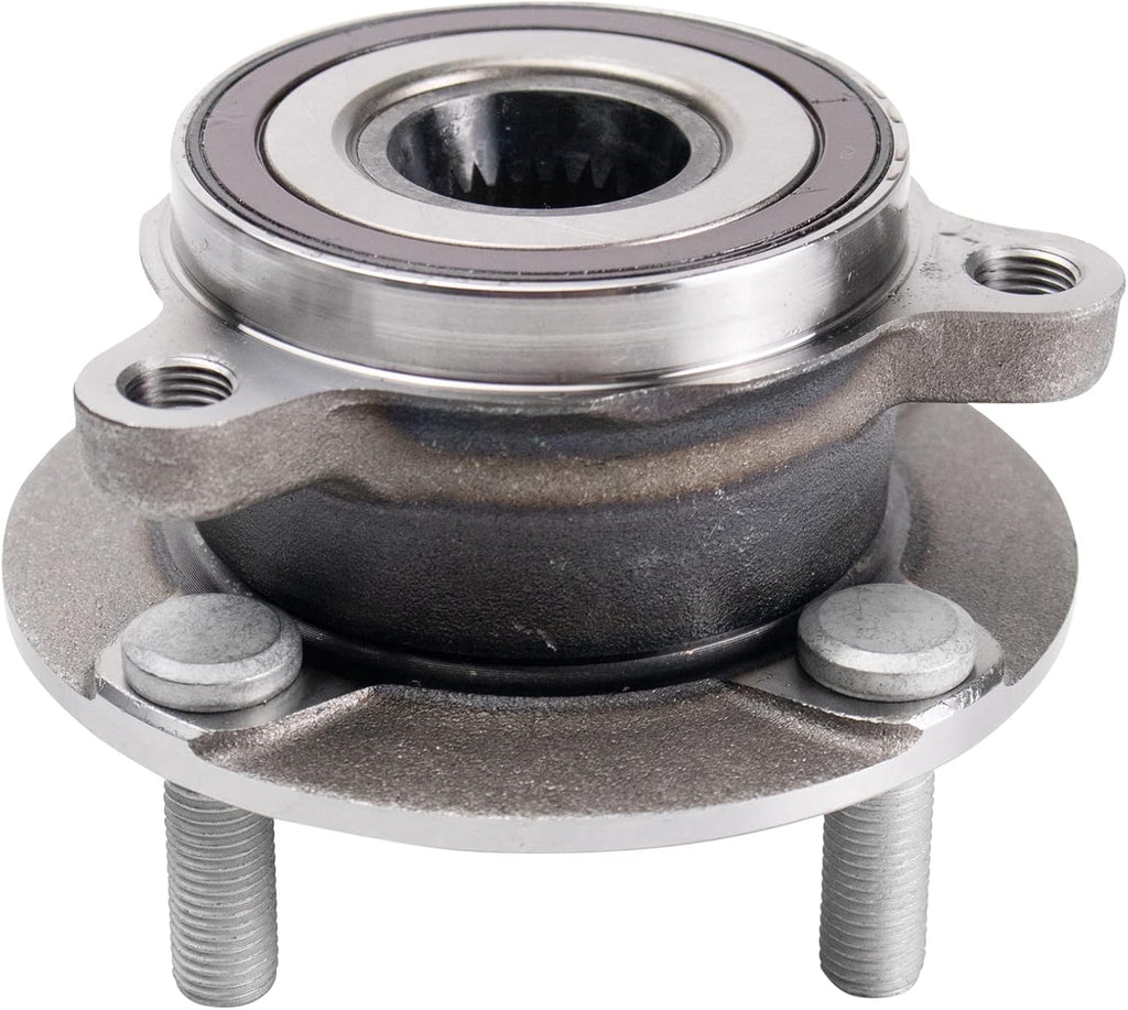 TRQ 2 Piece Rear Wheel Bearing & Hub Assembly Set Compatible with 2016-2022 Mazda MX-5 Miata