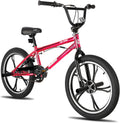 Hiland 20 Inch 3 5 Spoke Kids BMX Bike for Boys Girls Ages 5-12, 360 Degree Rotor Freestyle, 4 Pegs Single Speed Kid's BMX Bicycle, Multiple Colors