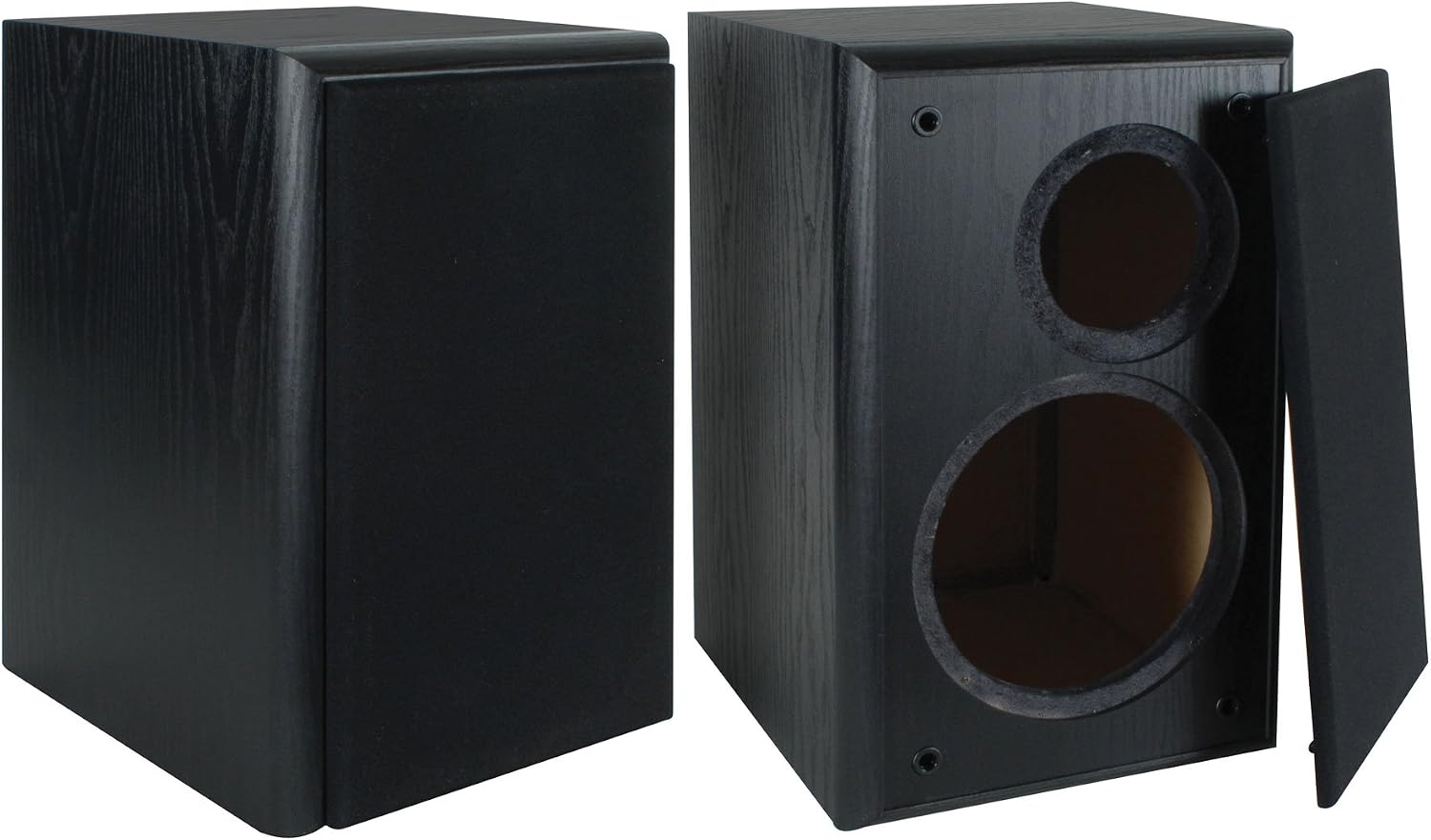 Dayton Audio BR-1CAB BR-1 6-1/2' 2-Way Speaker Cabinet Pair