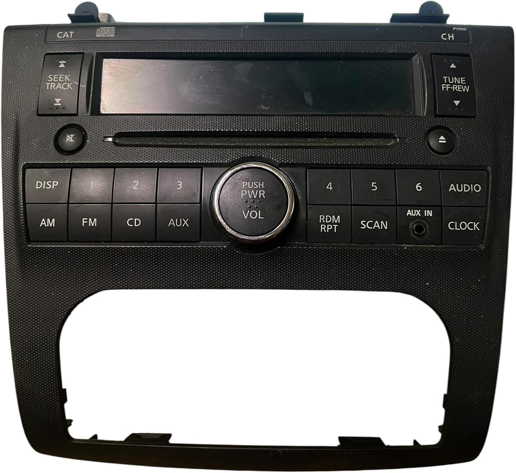 2010-2011-2012 Compatible with Nissan Altima Audio Equipment Radio Receiver Am Fm Cd Sedan 28185ZX13A Used