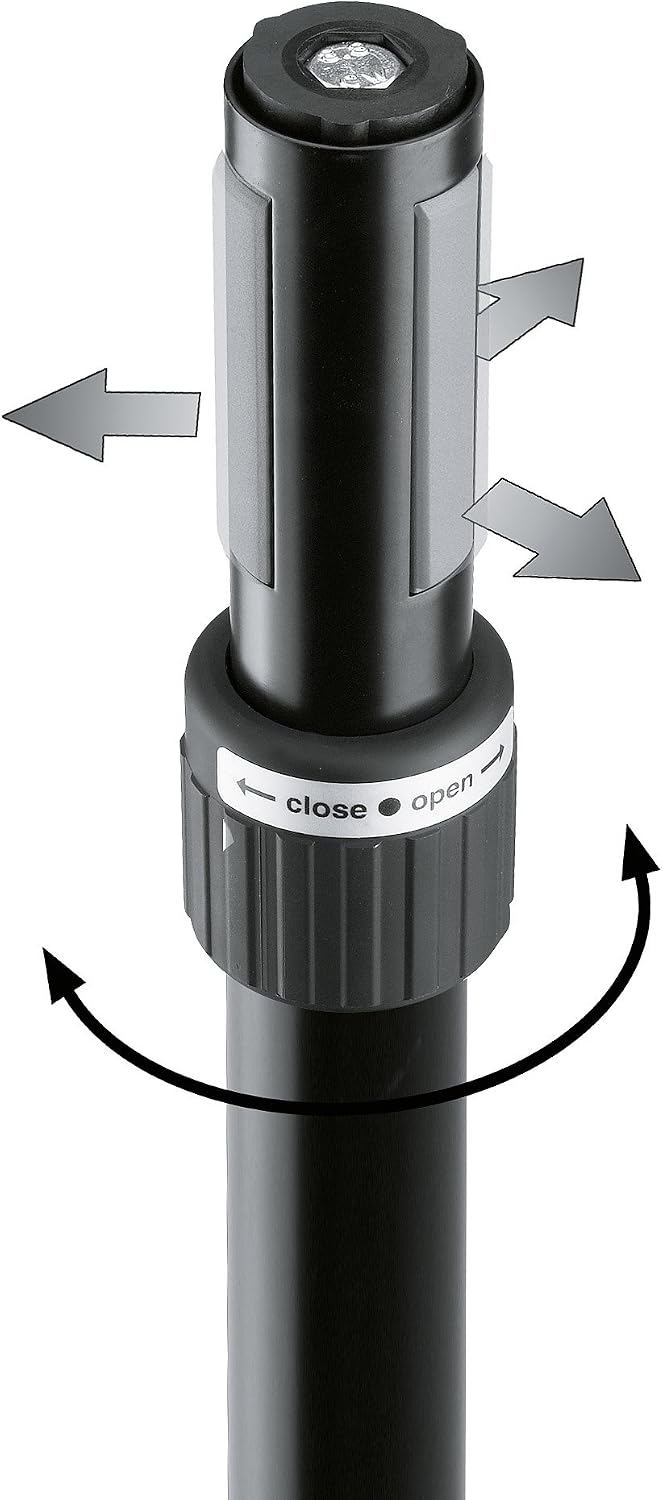 K&M 21366 Speaker Pole with Ring Lock