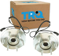 TRQ 2 Piece Rear Wheel Bearing & Hub Assembly Set Compatible with 2011-2014 Ford Expedition Lincoln Navigator