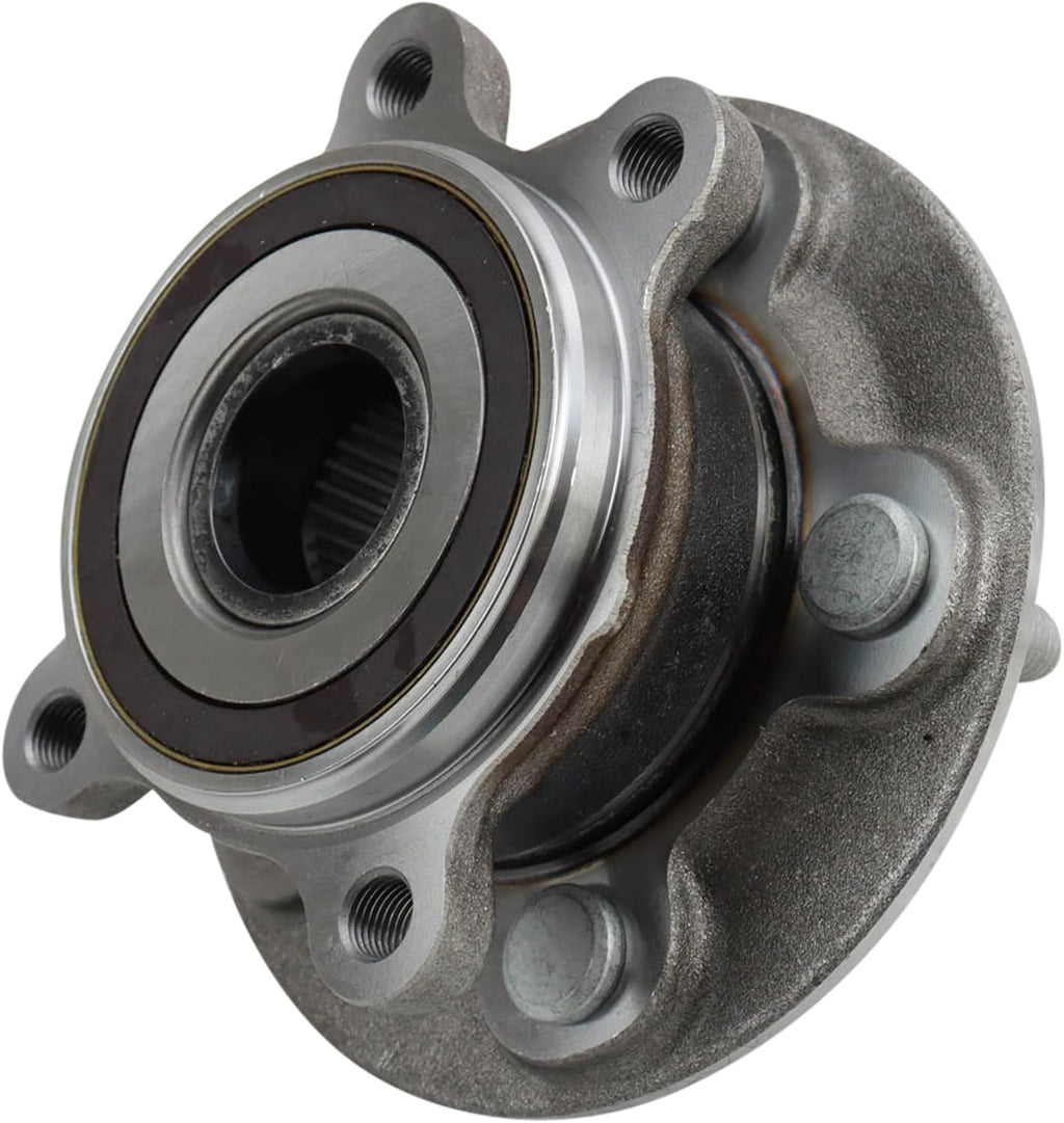 TRQ Front Left and Right Wheel Bearing and Hub Assembly Set 2 Piece Compatible with 2020-2023 Toyota Highlander 2021-2023 Sienna