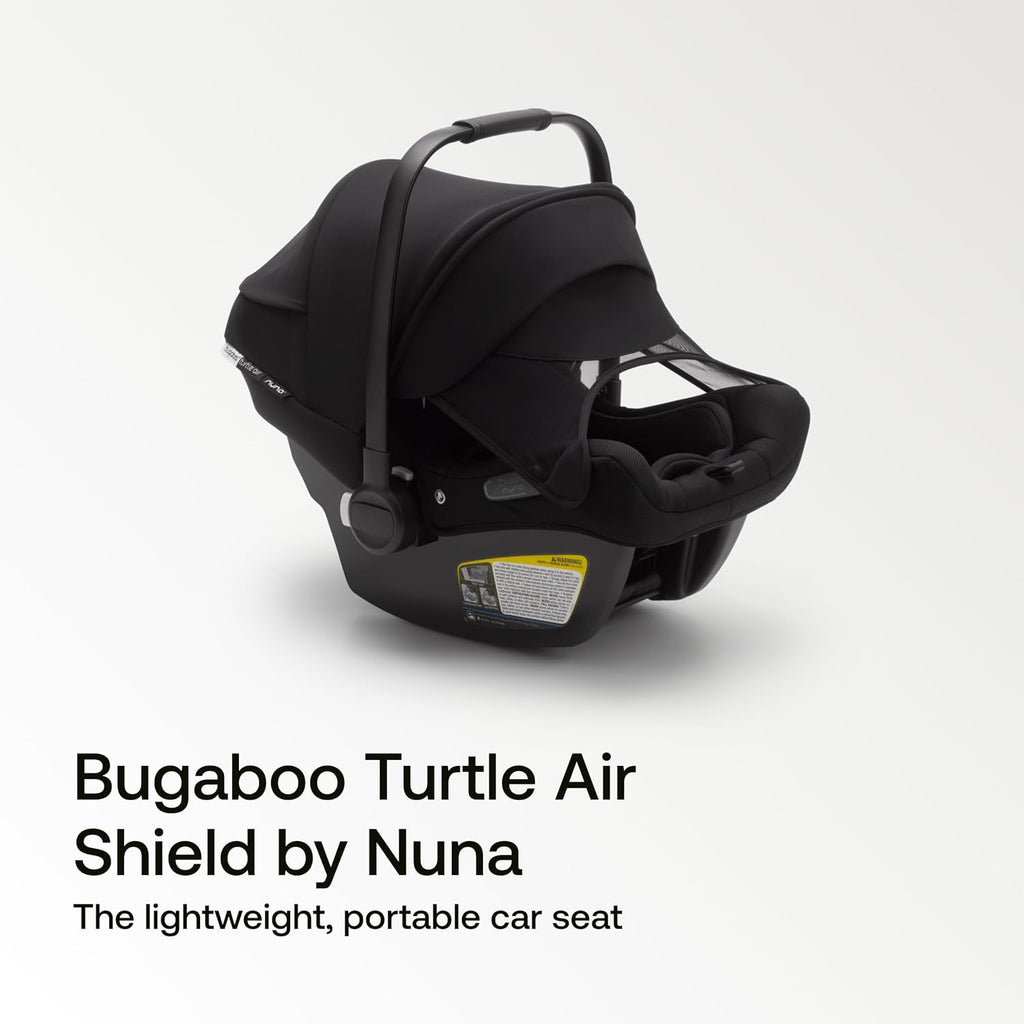 Bugaboo Turtle Air Shield by Nuna car seat + Recline Base