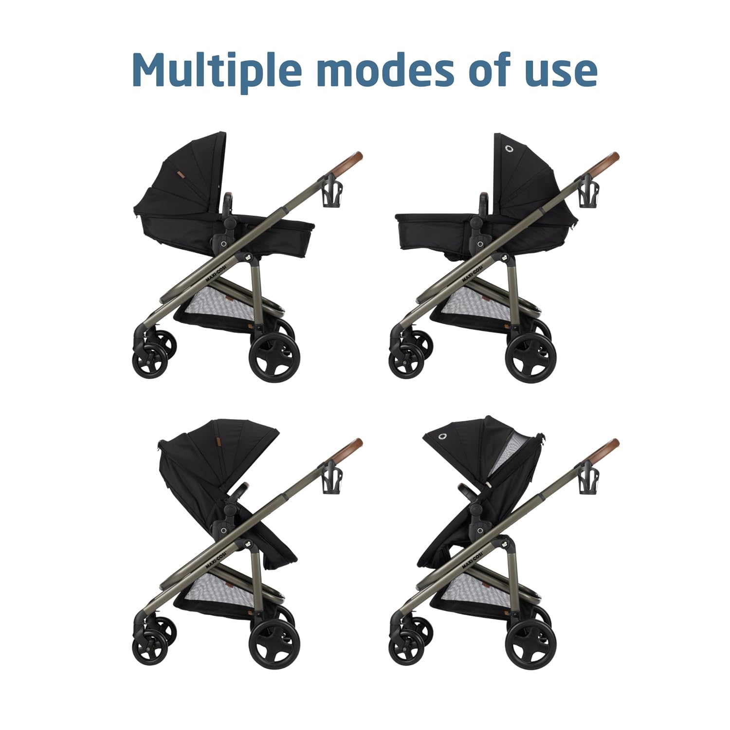 Maxi-Cosi Tayla Max Modular Stroller, Onyx Sand