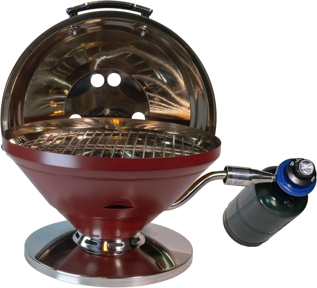 Magma C10-105-R Ruby Beach Fire Gas Grill | Portable Gas BBQ | Compact Propane Grill | Stylish Outdoor Cooker