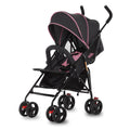 Dream On Me Vista Moonwalk Baby Stroller, Lightweight Travel Umbrella Stroller with Compact Fold, Smooth Ride Wheels, Multi-Position Recline, Spacious Storage Basket with Cup Holder, Pink