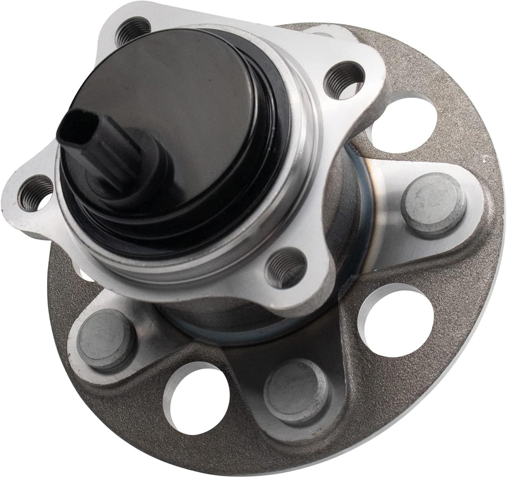TRQ Rear Wheel Bearing and Hub Assembly Set 2 Piece Compatible with 2018 Toyota C-HR excluding Japan Built Models 2019 C-HR excluding Japan Built Models