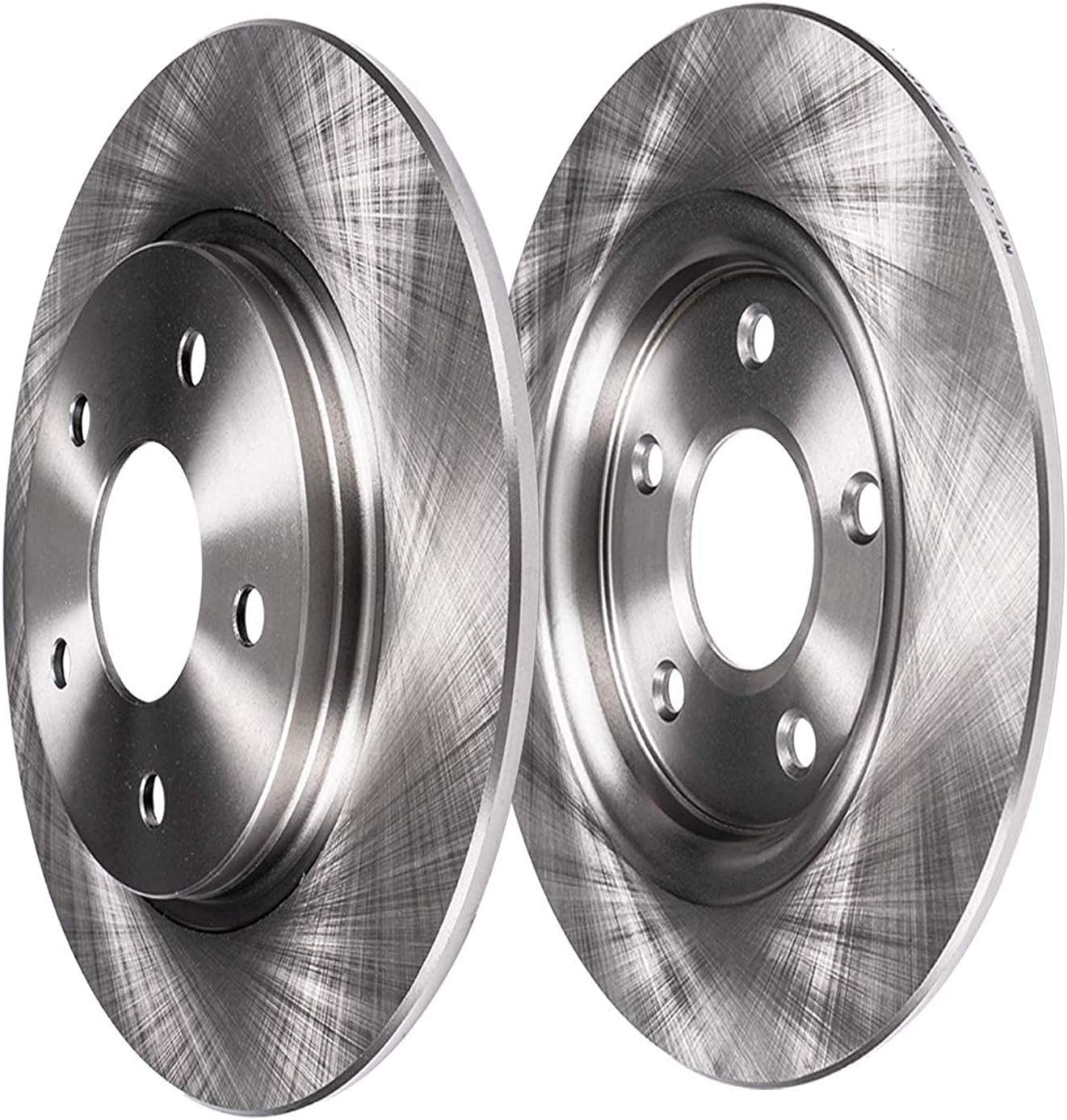 Detroit Axle - Brake Kit for 2002 2003 2004 Honda CR-V 5 LUG Disc Brake Rotors Ceramic Brakes Pads Front & Rear Replacement