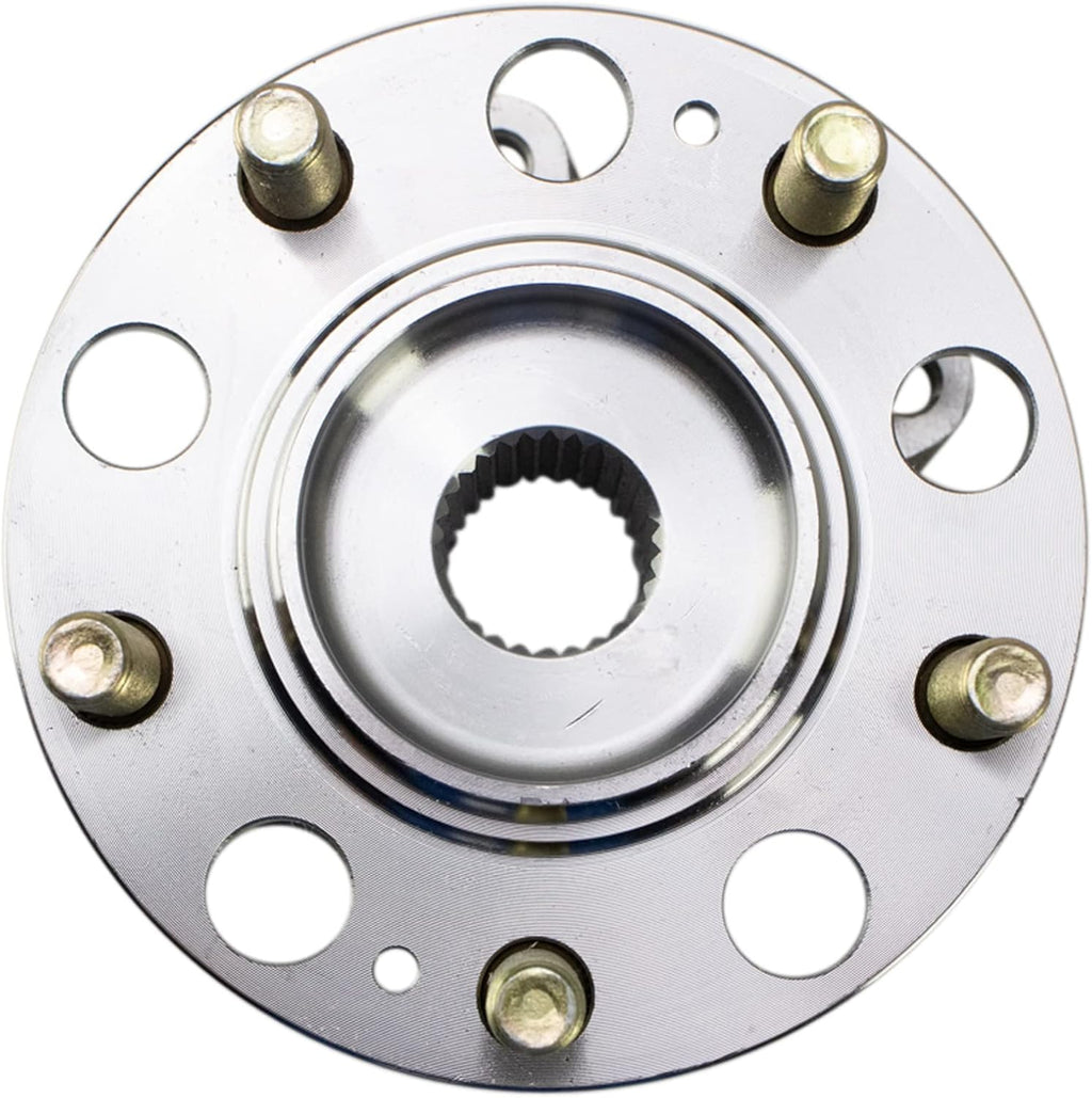 TRQ 2 Piece Rear Wheel Bearing & Hub Assembly Set AWD Compatible with 2016-2021 Hyundai Tucson Kia Sportage