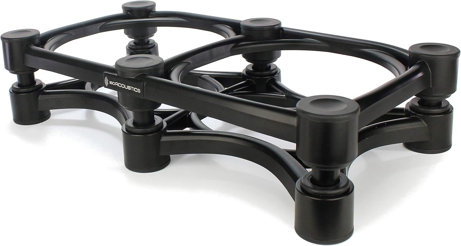 IsoAcoustics Iso-Stand Series Speaker Isolation Stands with Tilt Adjustment: Iso-430 (17' x 9') Single