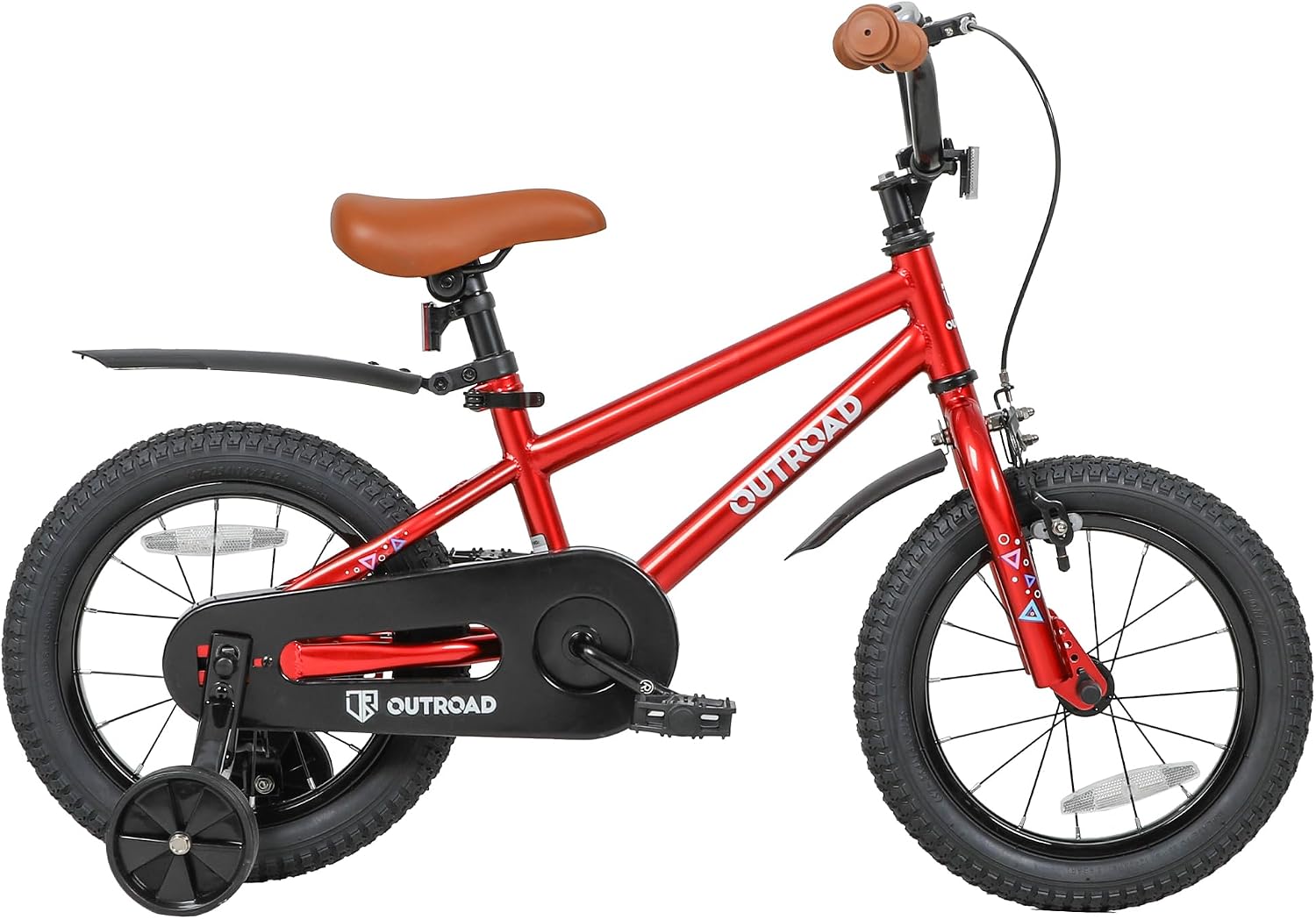 Betterland Folding Kids Bike,14/16/18 Inch Children Bicycle with Training Wheels and Dual Handbrakes Toddler Sport Bicycle for 3-9 Years Old Boys and Girls