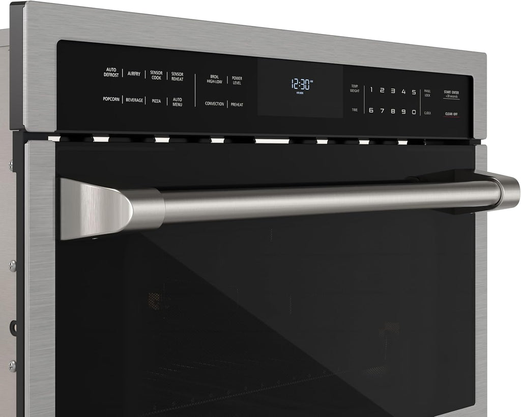 KoolMore Reserve 24 in. Built-In Microwave Convection Oven with Air Fry, 3-in-1 Combo, Sensor Cook, Soft-Close Door, 1.6 cu. ft. in Stainless Steel