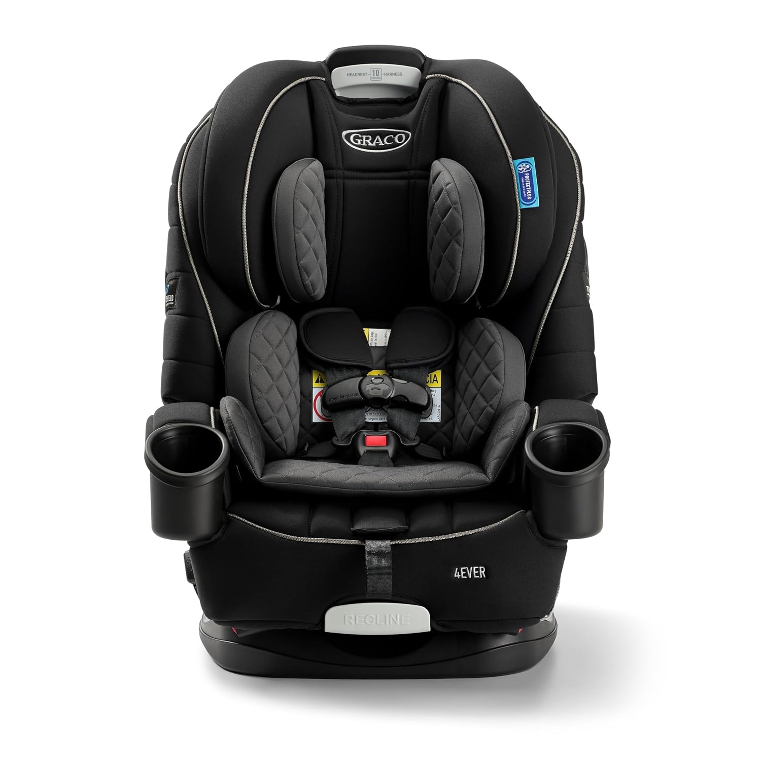 Graco® 4Ever 4 in 1 Car Seat, Featuring TrueShield Side Impact Technology, Adjustable Harness System, Ideal for Newborns, Infants, Toddlers & Kids