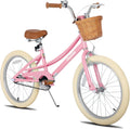JOYSTAR Girls Bike for 2-12 Years Old Toddlers and Kids, 12' 14' 16' 18' 20' Retro Style Kids Bike with Training Wheels, 18 20 Inch Children Bicycle with Kickstand