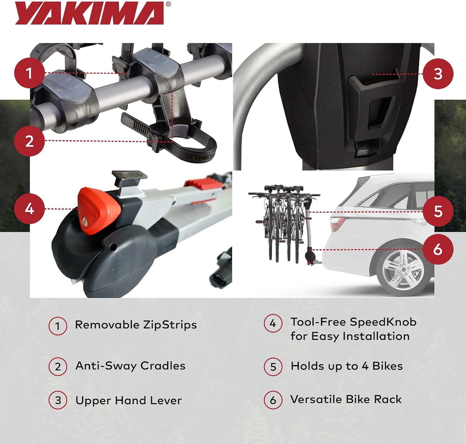 RidgeBack Hitch Bike Rack
