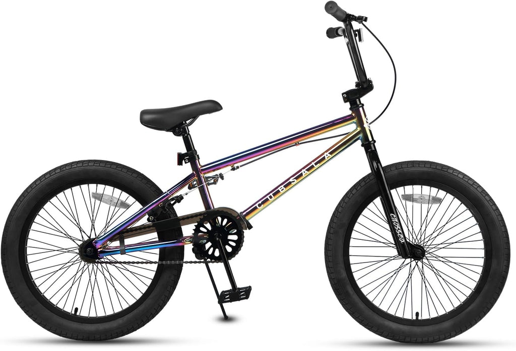 cubsala Freestyle BMX Bike, 18 20 Inch Kids Bicycle for 5-13 Years Old Kids and Beginner Level Rider, Multiple Colors