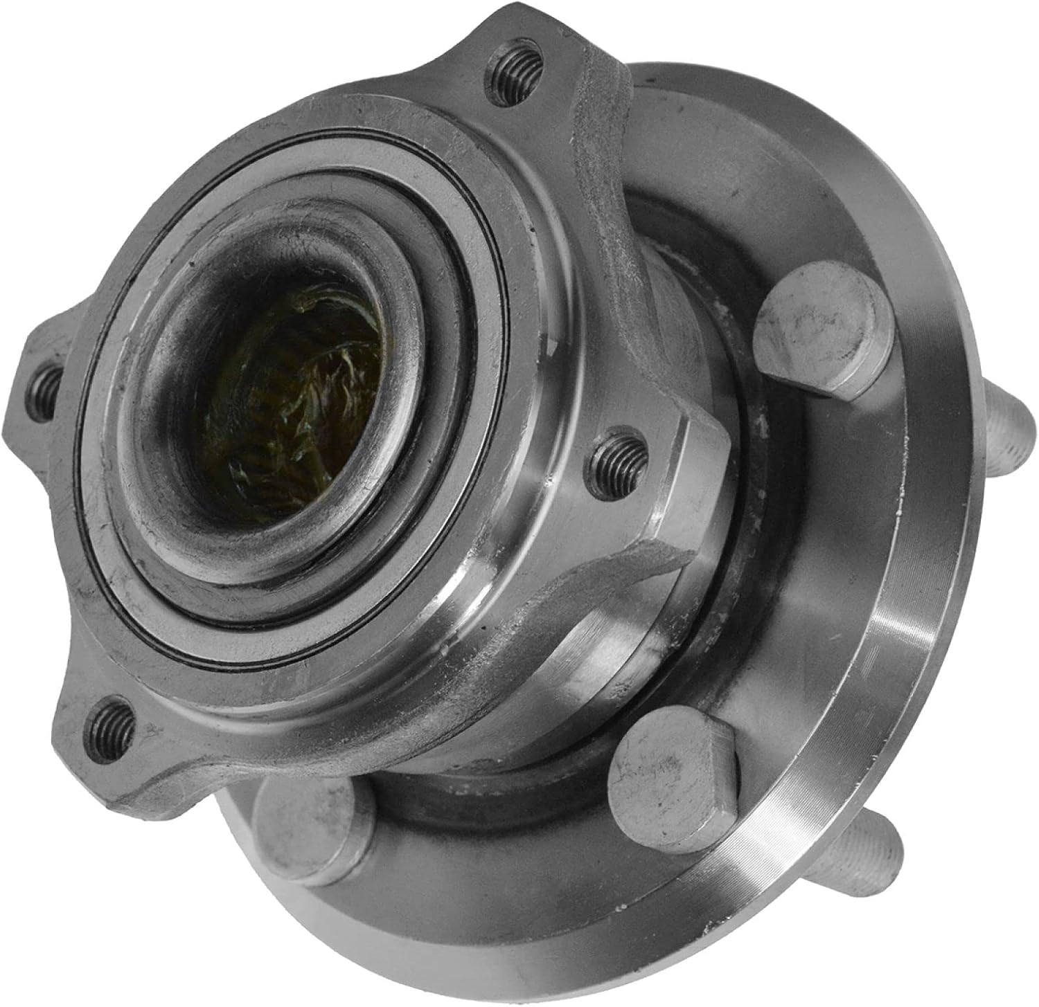 TRQ 2 Piece Front Rear Wheel Bearing & Hub Assembly Set Compatible with 2005-2009 Chrysler 300 2006-2009 Dodge Charger 2005-2008 Magnum