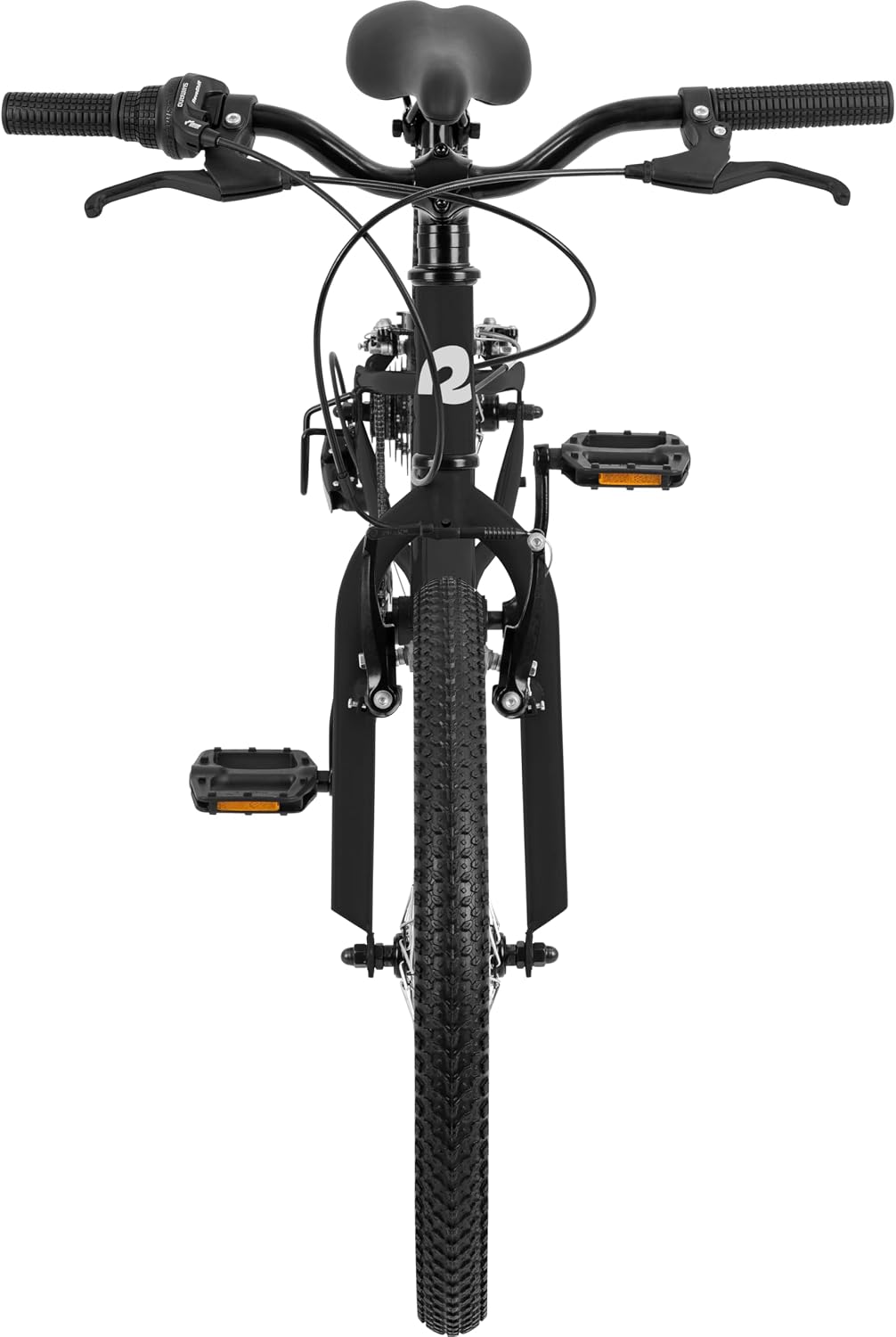 Retrospec Dart Kids Bike - 7-Speed Hybrid Bicycle for Ages 6-11 with 29in All-Season Tires & Shock Absorption - Adjustable Height Youth Bike with V-Brakes & Smooth Gear Shifting