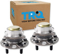TRQ Rear Left and Right Wheel Bearing and Hub Assembly Set 2 Piece Compatible with 2018-2023 Honda Odyssey 2021-2022 Acura TLX Base Model 2023 TLX