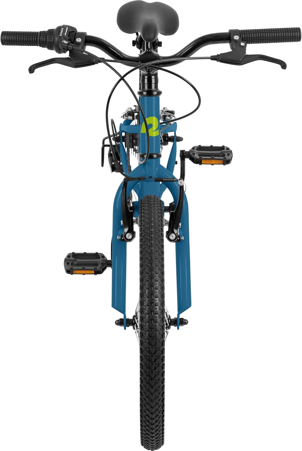 Retrospec Dart Kids Bike - 7-Speed Hybrid Bicycle for Ages 6-11 with 29in All-Season Tires & Shock Absorption - Adjustable Height Youth Bike with V-Brakes & Smooth Gear Shifting