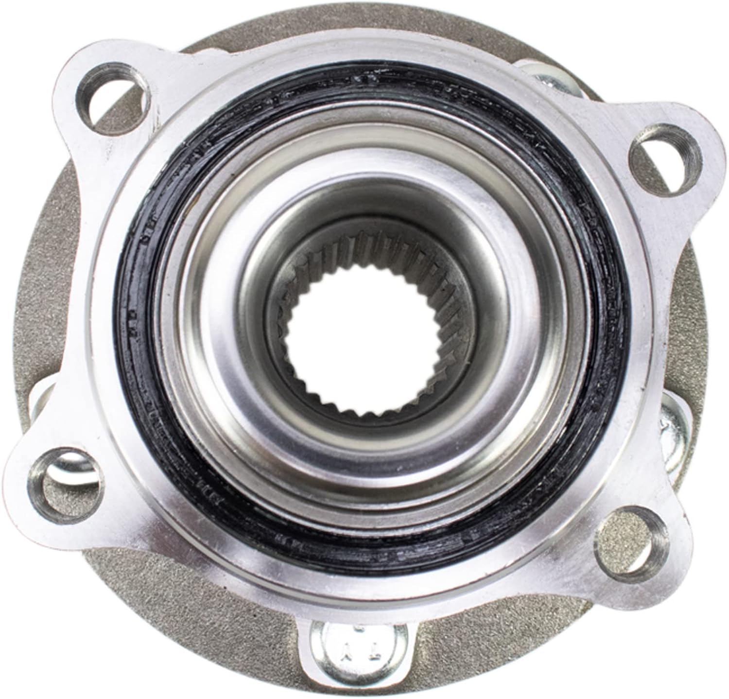TRQ Front Left and Right Wheel Bearing and Hub Assembly Set 2 Piece Compatible with 15-19 Hyundai Sonata 18-21 Tucson 21-22 Veloster N Manual Transmission 2016 Kia Optima LX EX LX 1.6T 17-21 Sportage
